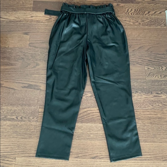 NWT VEGAN LEATHER PANTS - Picture 6 of 6